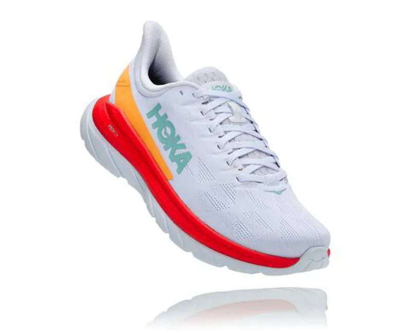 HOKA Mach 4 M WHITE / FIESTA 